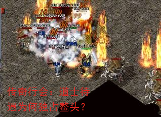 传奇行会:道士待遇为何独占鳌头? 传奇行会:道士待遇为何独占鳌头?