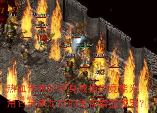 热血传奇SF护身戒指究竟能为角色带来怎样的生存增益效果? 热血传奇SF护身戒指究竟能为角色带来怎样的生存增益效果?