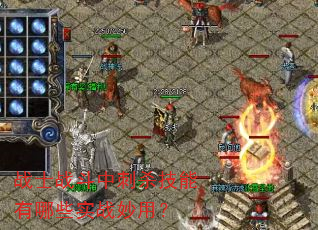 战士战斗中刺杀技能有哪些实战妙用? 战士战斗中刺杀技能有哪些实战妙用?