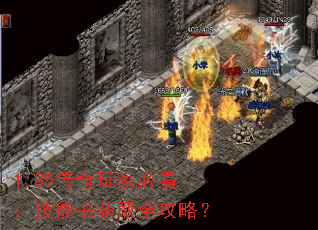 1.85传奇玩家必看:技能书获取全攻略? 1.85传奇玩家必看:技能书获取全攻略?
