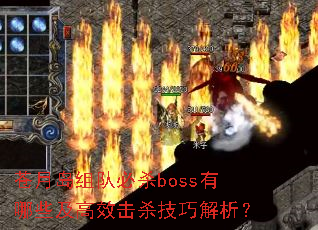 苍月岛组队必杀boss有哪些及高效击杀技巧解析? 苍月岛组队必杀boss有哪些及高效击杀技巧解析?
