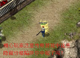 粗心玩家注意传奇游戏中这些隐藏价格陷阱你中招了吗? 粗心玩家注意传奇游戏中这些隐藏价格陷阱你中招了吗?