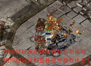 传奇SF玩家在团队霸权面前该如何保护自身利益并提升游戏体验? 传奇SF玩家在团队霸权面前该如何保护自身利益并提升游戏体验?