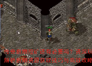 传奇后期挖矿还有必要吗?资深玩家解析后期资源获取技巧与高效攻略 传奇后期挖矿还有必要吗?资深玩家解析后期资源获取技巧与高效攻略