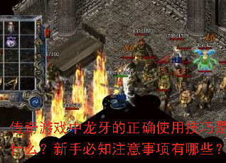 传奇游戏中龙牙的正确使用技巧是什么?新手必知注意事项有哪些? 传奇游戏中龙牙的正确使用技巧是什么?新手必知注意事项有哪些?