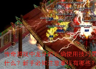 传奇游戏中龙牙的正确使用技巧是什么?新手必知注意事项有哪些? 传奇游戏中龙牙的正确使用技巧是什么?新手必知注意事项有哪些?