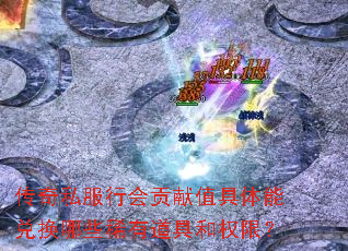 传奇私服行会贡献值具体能兑换哪些稀有道具和权限? 传奇私服行会贡献值具体能兑换哪些稀有道具和权限?
