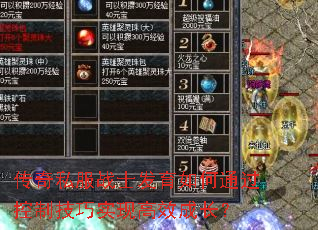 传奇私服战士发育如何通过控制技巧实现高效成长? 传奇私服战士发育如何通过控制技巧实现高效成长?