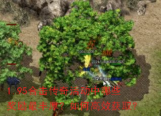 1.95合击传奇活动中哪些奖励最丰厚?如何高效获取? 1.95合击传奇活动中哪些奖励最丰厚?如何高效获取?