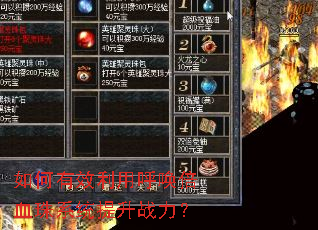 如何有效利用呼唤倍血珠系统提升战力? 如何有效利用呼唤倍血珠系统提升战力?