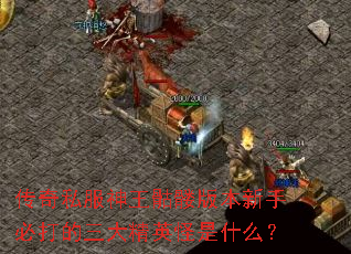 传奇私服神王骷髅版本新手必打的三大精英怪是什么? 传奇私服神王骷髅版本新手必打的三大精英怪是什么?