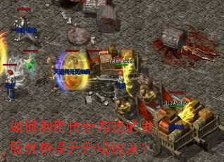 如何利用传奇游戏的发展优势提升升级速度? 如何利用传奇游戏的发展优势提升升级速度?